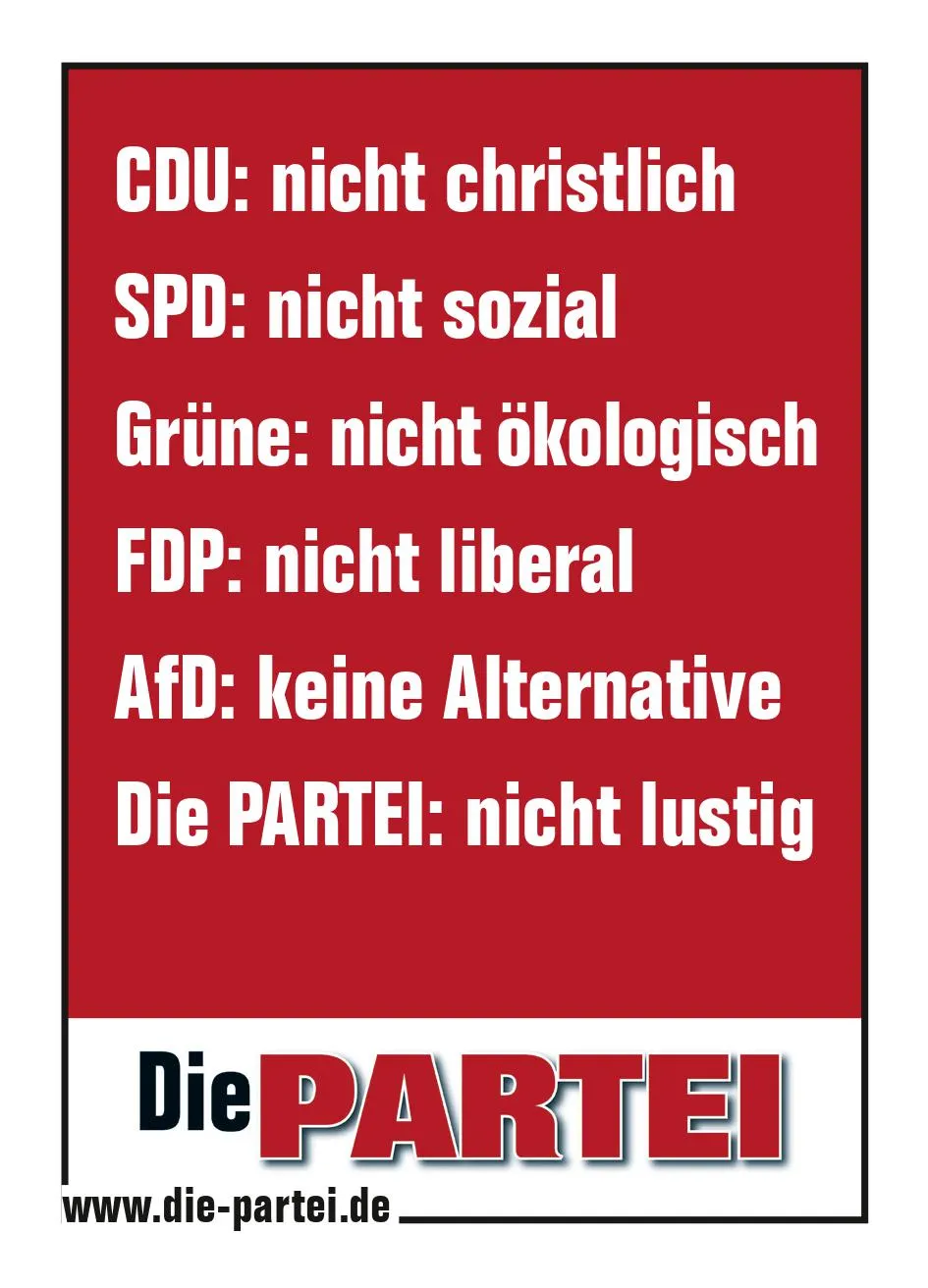 Seriously Funny: Die PARTEI