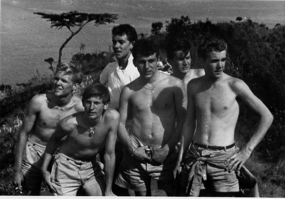 Mount Longonot, Kenya, 1965