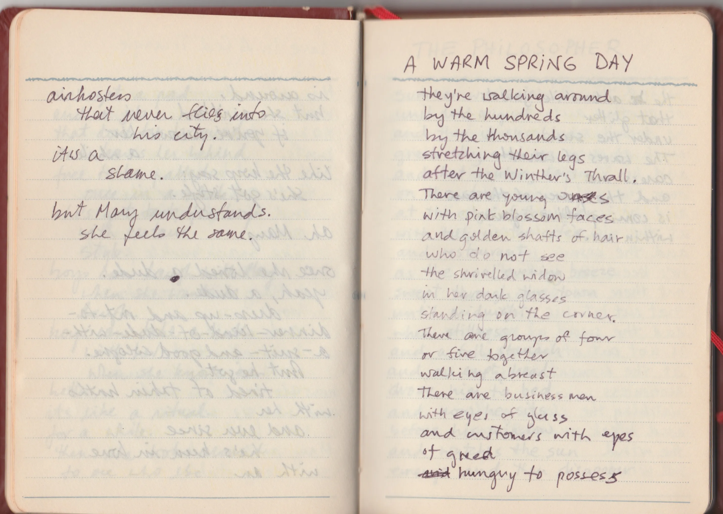 Poem, later works